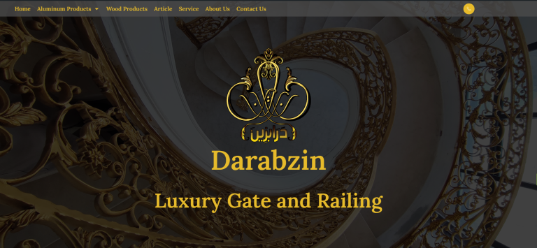 طراحی سایت darabzinoman